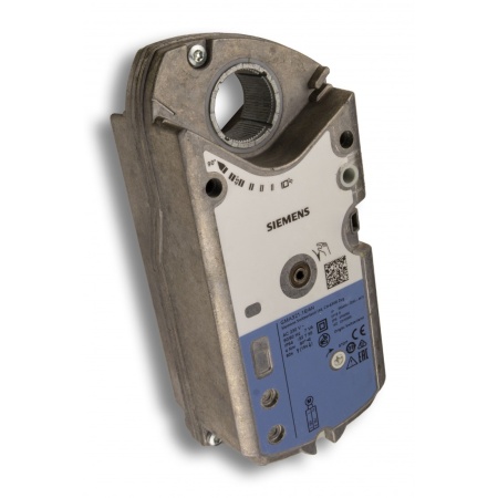GMA321.1E: Привод воздушной заслонки (пружина) SIEMENS на 7 Н*м, AC 230 В, 3-точечный