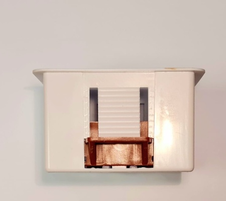 Коробка установочная для гипсокартонных стен (подходит к термостатам Siemens, Schneider Electric, Xiaomi Aqara) GDL1