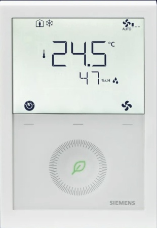 RDG260T: Комнатный термостат Siemens для 2-х и 4-х трубных фенкойлов
