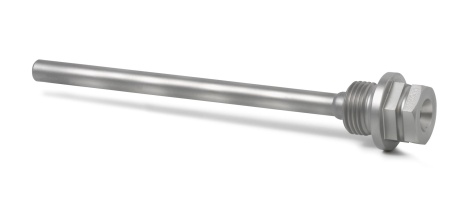 ALT-SSF150: ЗАЩИТНАЯ ГИЛЬЗА 150 мм, НЕРЖАВЕЮЩАЯ СТАЛЬ V4A, G½", PN40, LW7