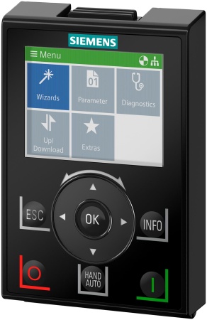 G120P-IOP-2-BT: ИНТЕЛЛЕКТУАЛЬНАЯ ПАНЕЛЬ ОПЕРАТОРА, IP20/IP55