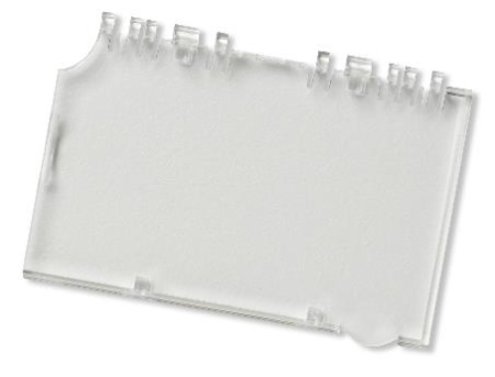 TXA1.LH: Transparent Lid designed to hold the I/O