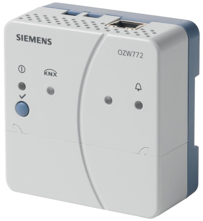 OZW772.250: WEB-СЕРВЕР НА 250 KNX-УСТРОЙСТВ