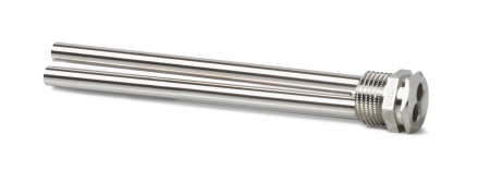 ALT-DB150J: ЗАЩИТНАЯ ГИЛЬЗА 150 мм, MS63 НИКЕЛИРОВАННАЯ, G½", PN10, 2XLW7