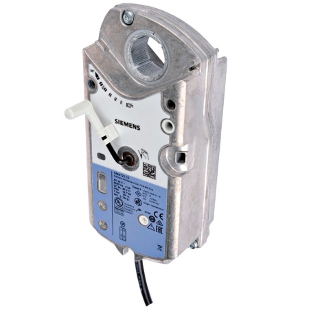 GMA321.1E: Привод воздушной заслонки (пружина) SIEMENS на 7 Н*м, AC 230 В, 3-точечный
