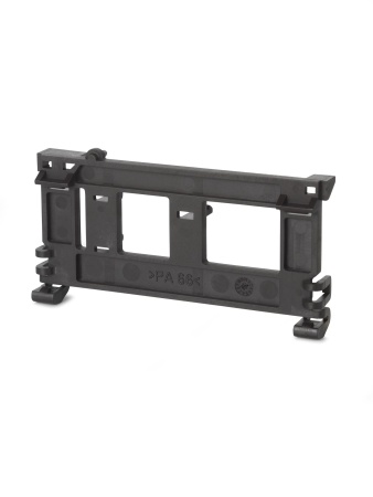 AQB21.2: Монтажный кронштейн для крепления датчика перепада давления по воздуху серии QBM на DIN рейку