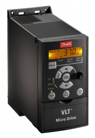 Частотный преобразователь Danfoss 132F0018 VLT Micro Drive FC 51, 3 фаза, 2,2А, 0,75кВт